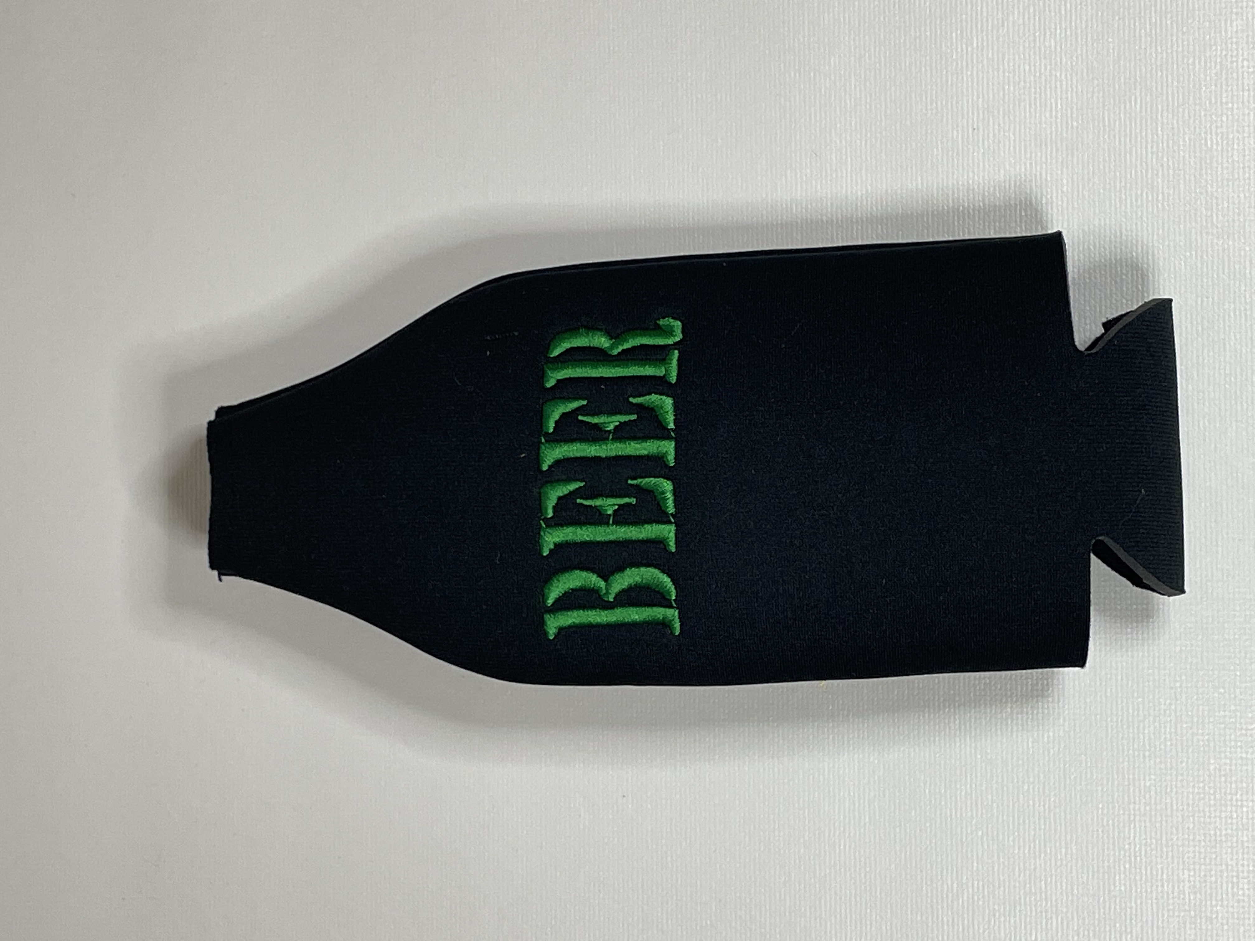 Capa de cerveja BEER em verde