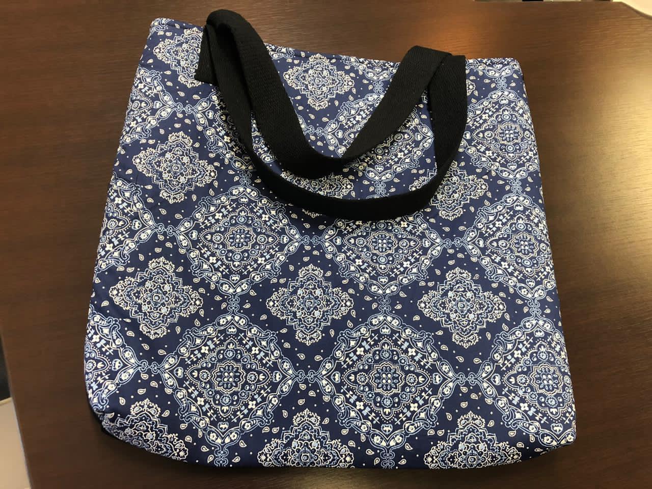 Bolsa de praia bandana Azul