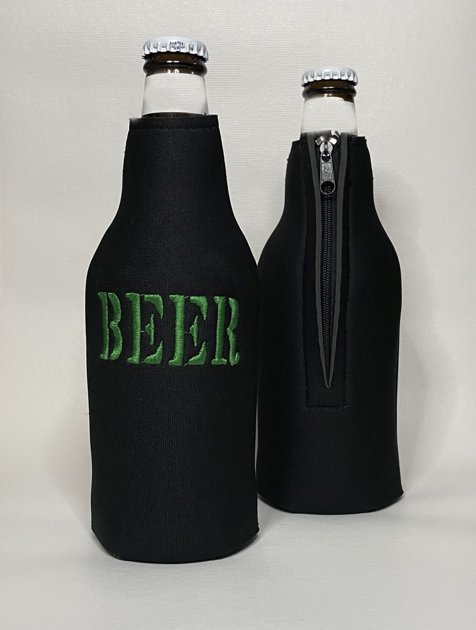 Capa de cerveja BEER em verde