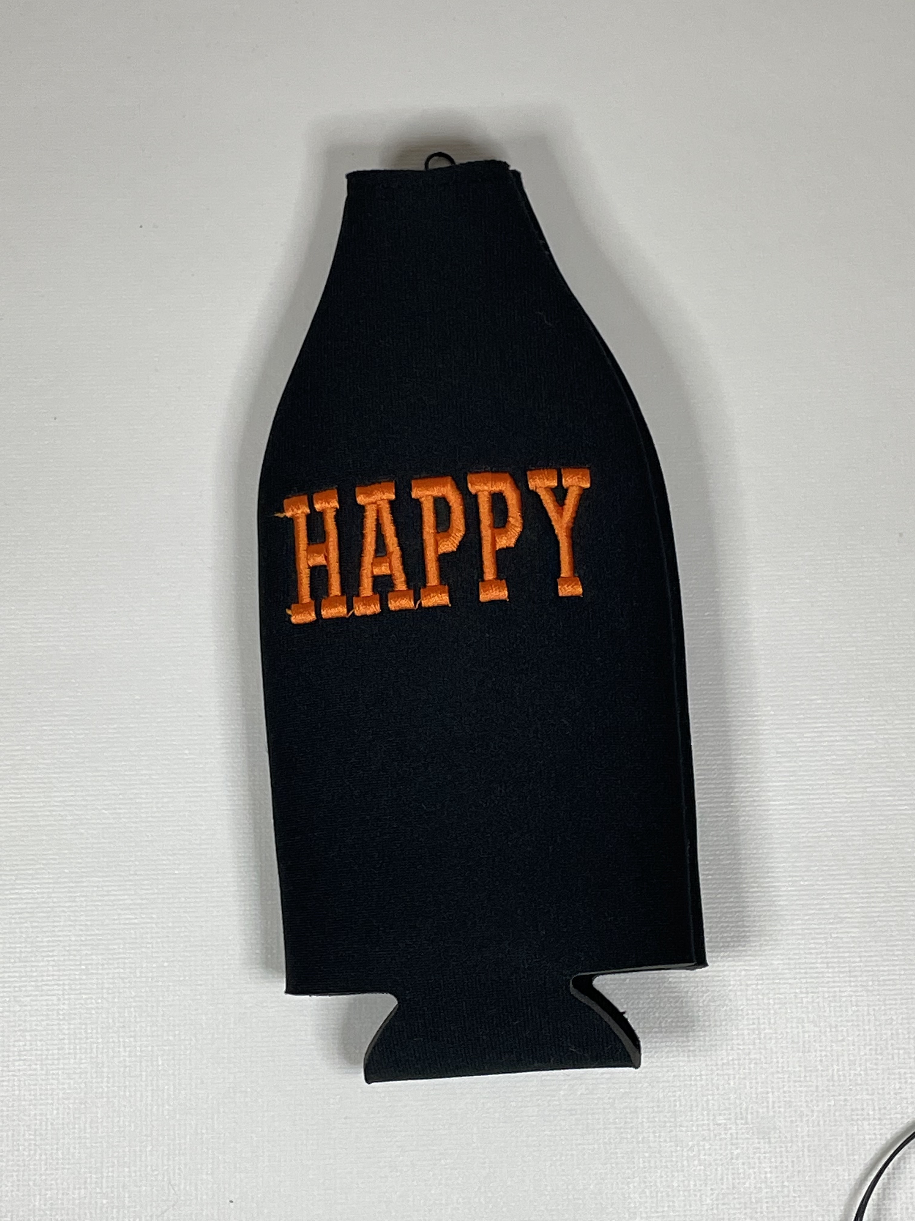 Capa de cerveja HAPPY em laranja